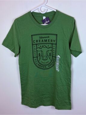 TILLAMOOK Creamery Oregon T Shirt Sz S (Unisex)